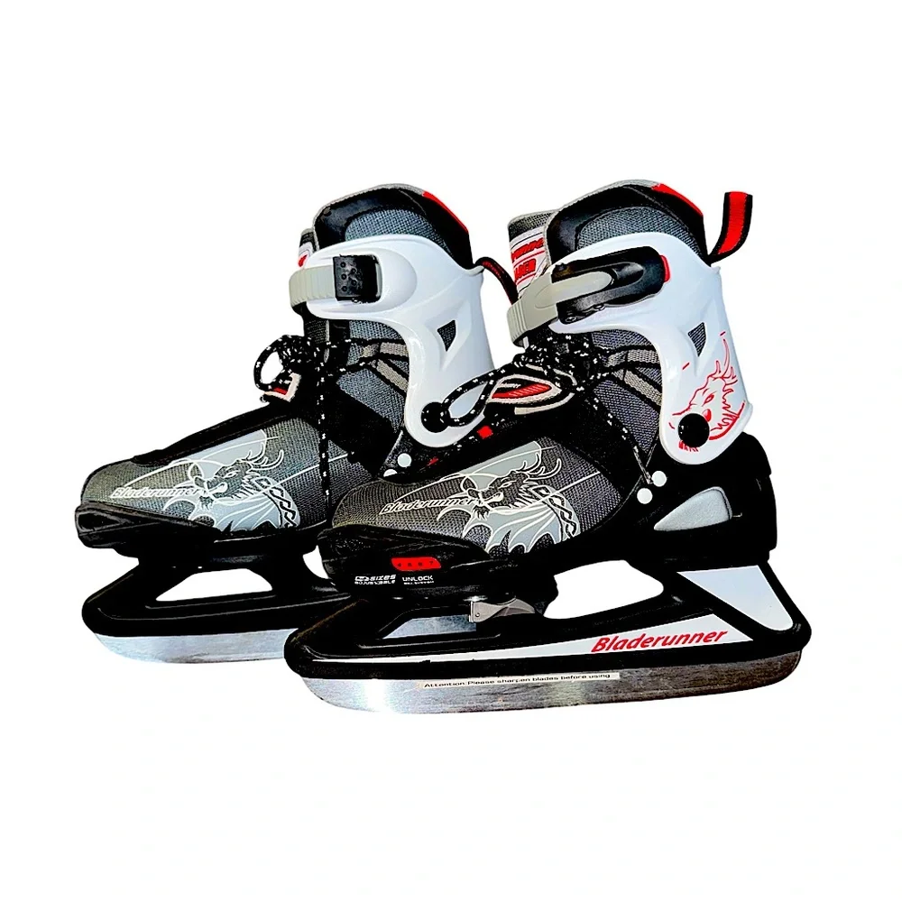Like New! Bladerunner Phaser Ice Jr. Adjustable Youth Skates (Size 4–7) - Picture 3 of 11